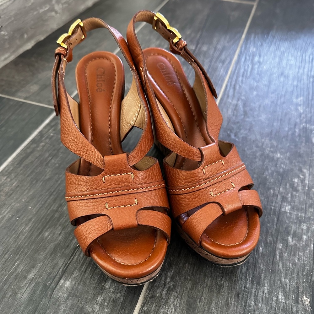Chloe Wedge Sandals